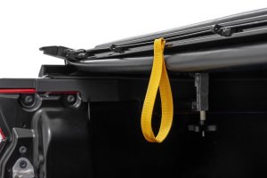 Toyota Tacoma Soft Roll-Up Bed Cover - Rough Country - Marine-Grade Vinyl - Matte Black - '24-'25